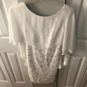 Flowy Top Sequin Dress